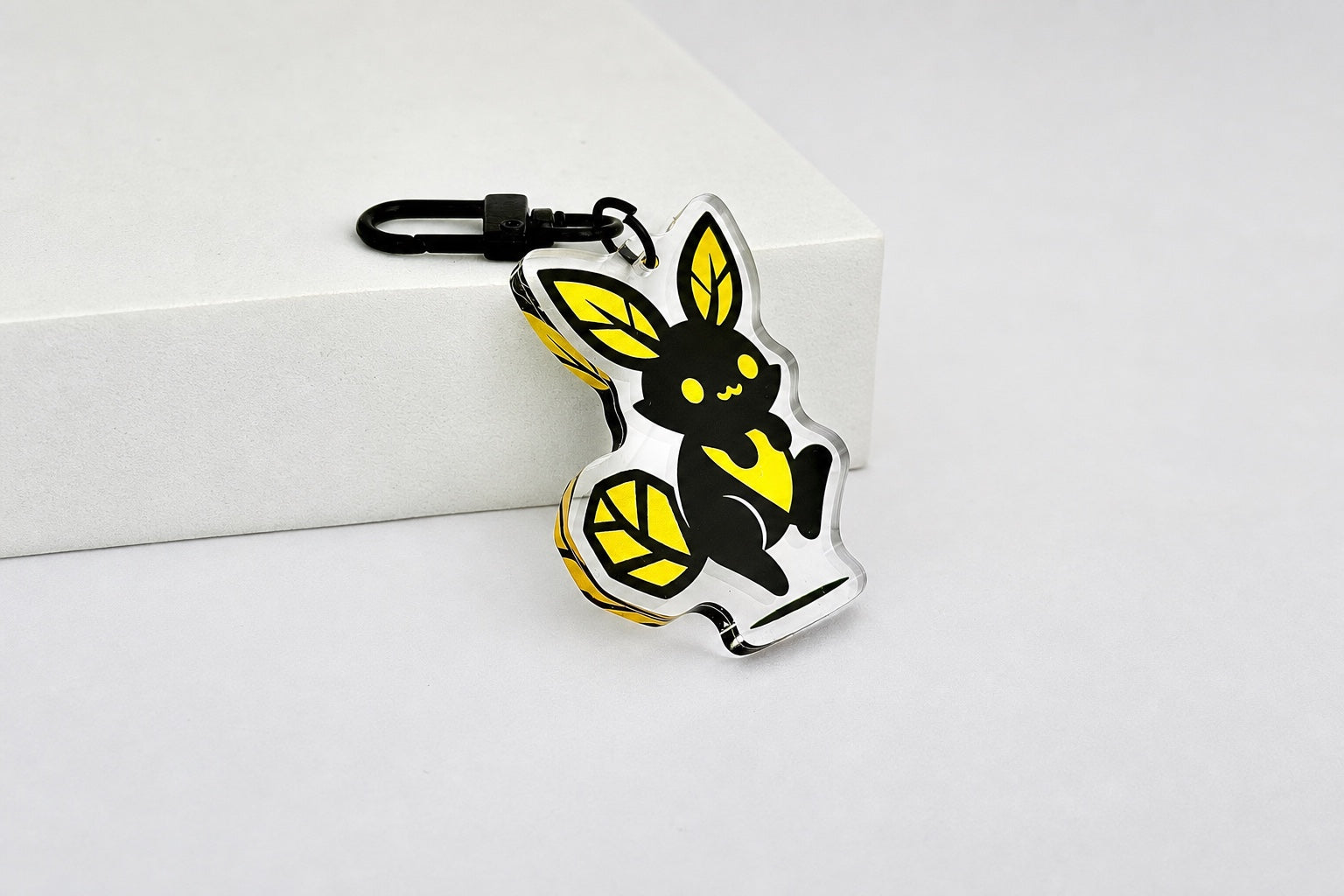 Real custom acrylic keychain