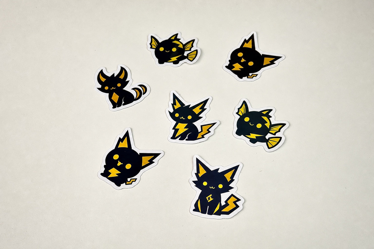 Real custom full-cut stickers
